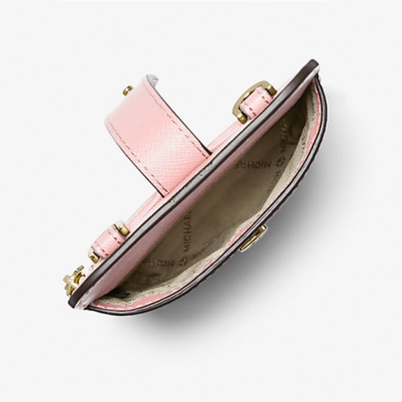 MK Saffiano Leather Smartphone Crossbody Bag - Picture 5 of 7